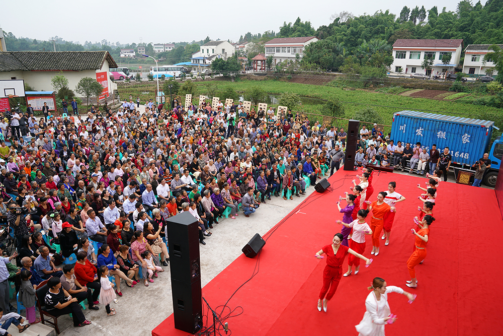 我院联合内江文联举办文化扶贫惠民演出系列活动