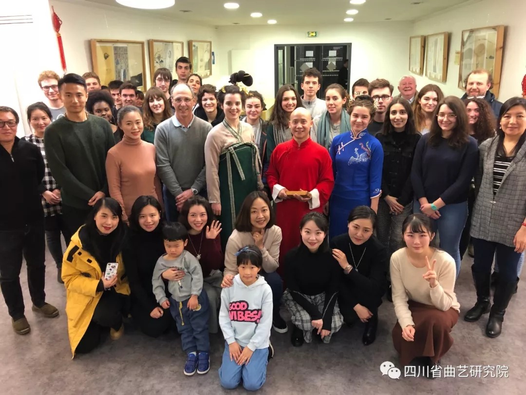 四川曲艺走进法国孔院