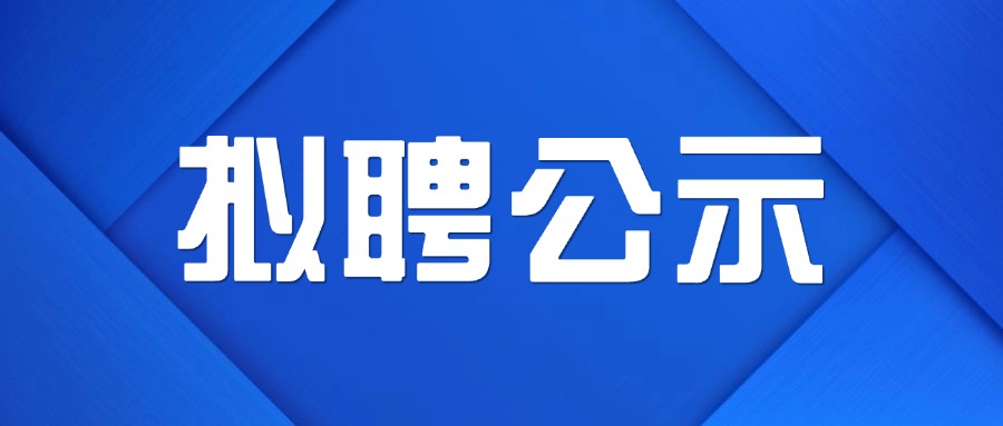 2024年下半年公开考核招聘艺术类专业技术工作人员拟聘公示